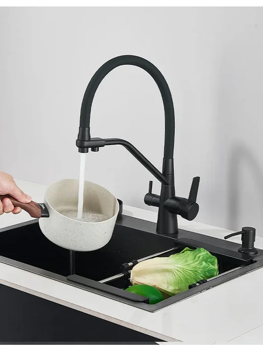 wermixer Многофункциональная мойка для кухни, 600*450mm, серый, фото 5