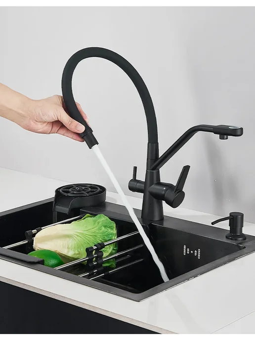 wermixer Многофункциональная мойка для кухни, 600*450mm, серый, фото 6
