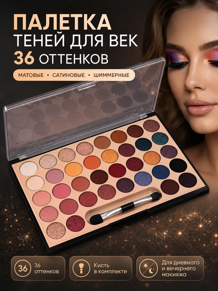 Тени для век