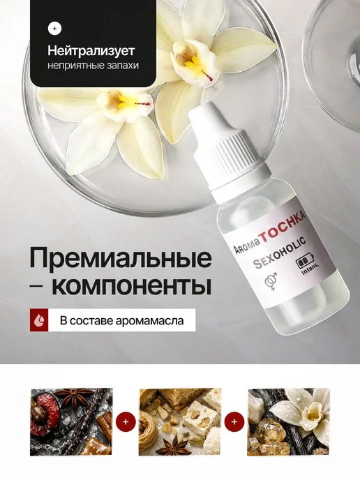 AromaTOCHKA Заправка аромамасло для ароматизатора в машину, белый, фото 3