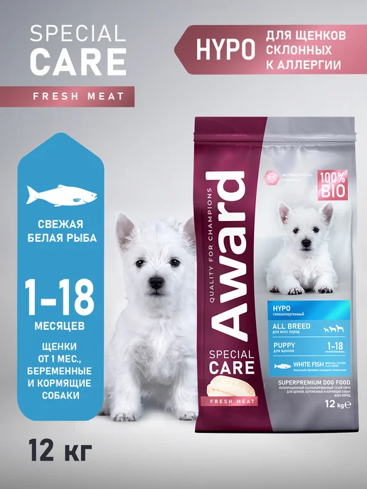 Сухой корм AWARD Беременных Кормящих для собак, щенки, 12 кг