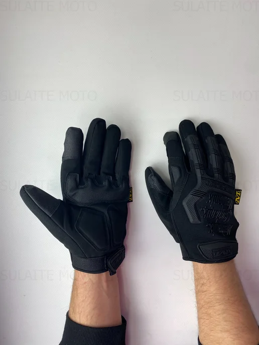 SULAITE MOTO Перчатки тактические утепленные демисезонные, черный, фото 7