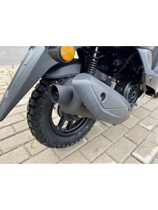 ТЕХНОМОТОРФ Скутер VMC Corsa RS 49 (150), черный матовый, синий, фото 8