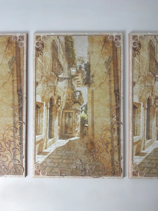 Gracia Ceramica Керамическая плитка Palermo 01 decor 250х400, 250x400, фото 6