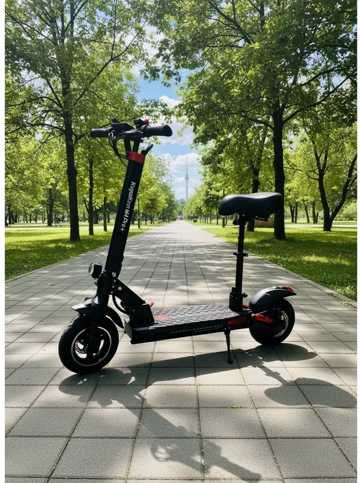 Kugoo Jilong Электросамокат Kugoo M4 Pro Plus 48V 18Ah, черный, фото 4