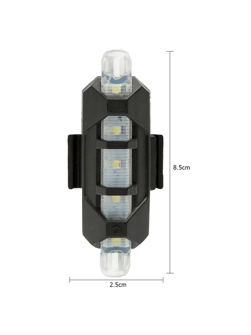 2x LED габаритный свет для электросамоката M365 Pro синий, белый, фото 6