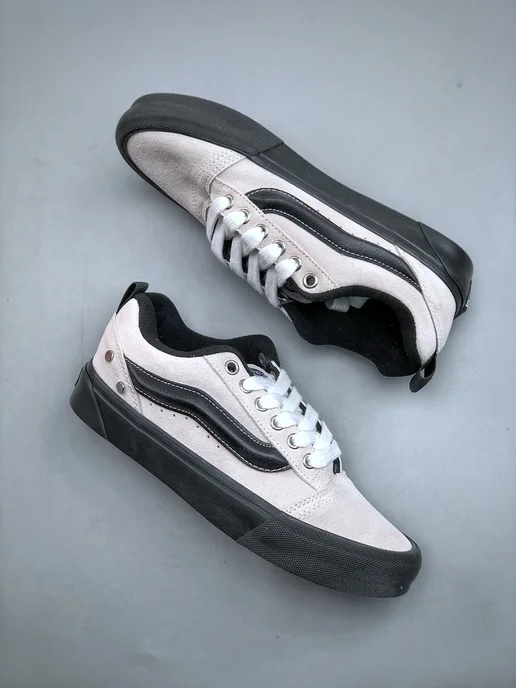 Vans Кроссовки Knu Skool, черный, фото 2