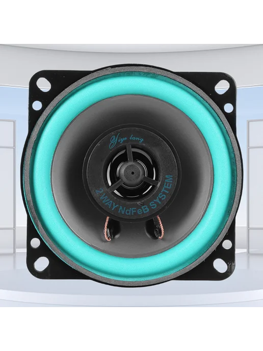 Автоакустика 4" Full Range 12В ж д гудок влагозащита, вариант, фото 2