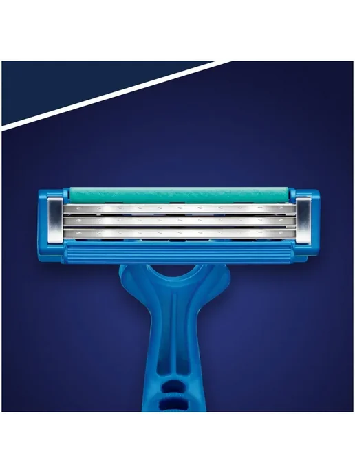 GILLETTE Blue Simple3 бритвенный станок 8 штук, 8 шт, фото 5