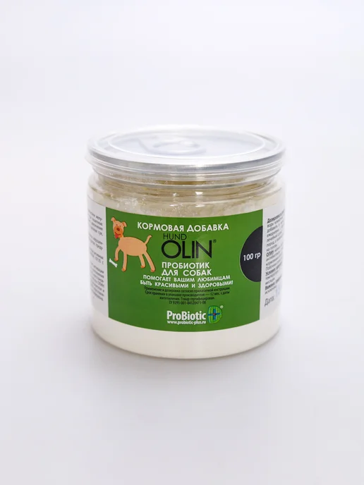 OLIN мощный пробиотик для собак банка 100 г, 100 г, фото 7