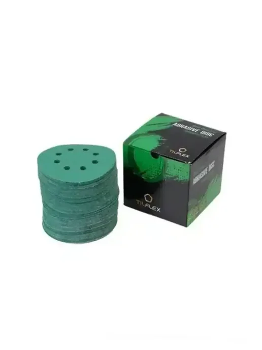 TILFLEX Шлифовальные круги на липучке 125 мм, Р220, 8 отв, 5 шт, 5 шт, фото 6