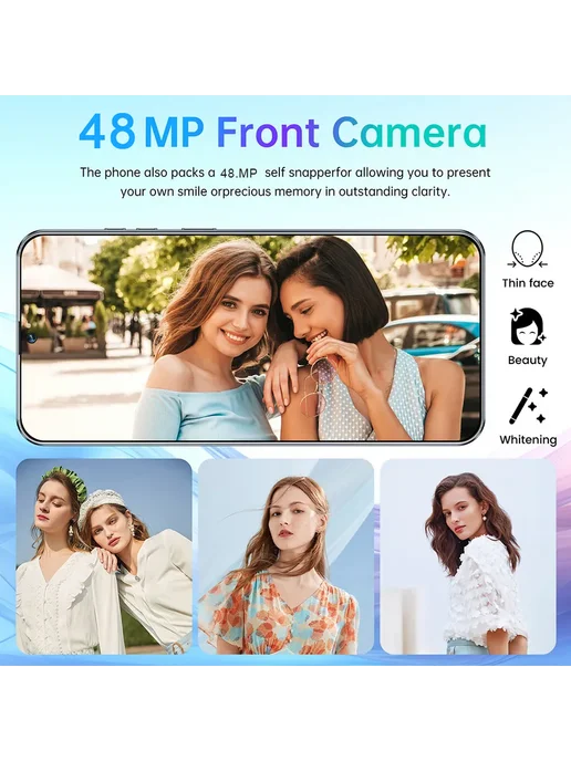 Смартфон YFQTXLW Camno 40 Pro 12/512 ГБ, синий, фото 8