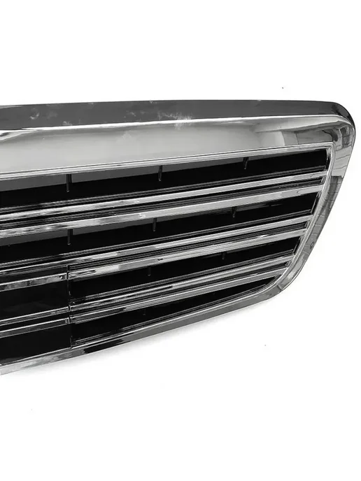 Сменная передняя решетка для Mercedes-Benz W221 (2009-2012), серый, фото 3
