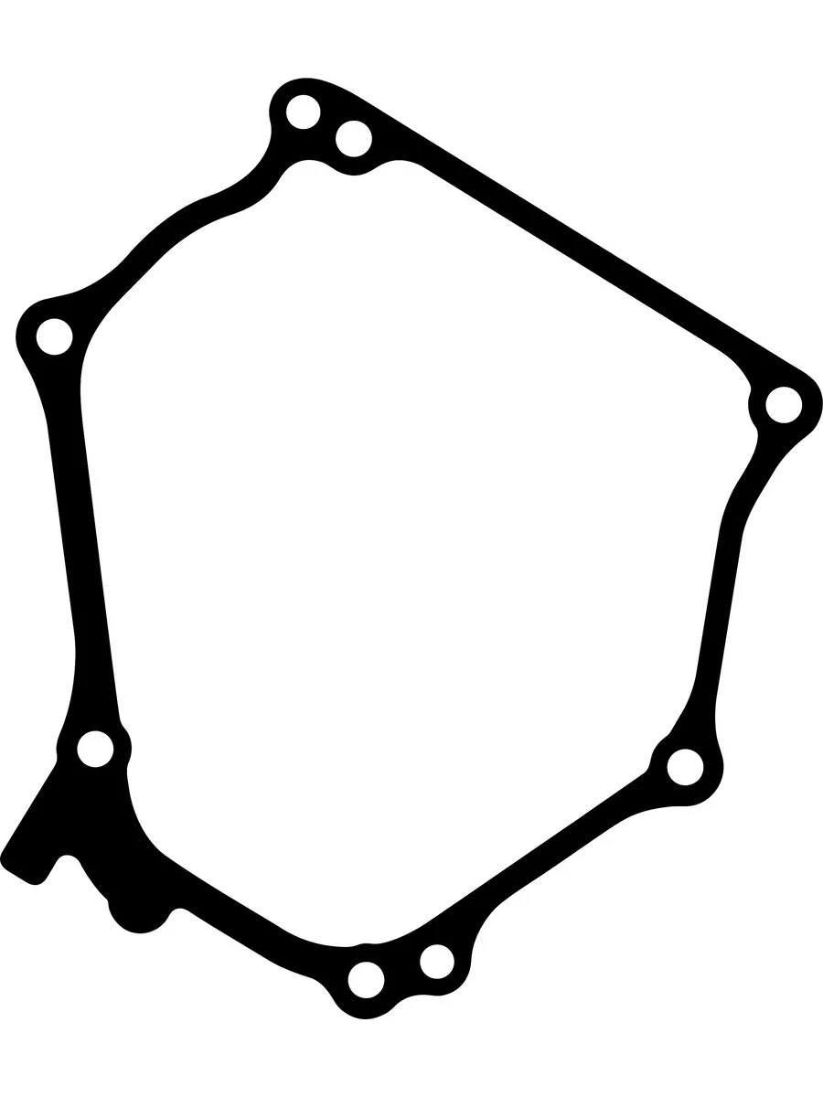 Прокладка крышки для снегоходов Yamaha (7CN-E5451-01-00)