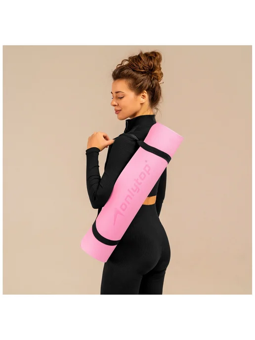 onlytop Коврик для фитнеса и йоги, 183x61x0.6 см, фото 7