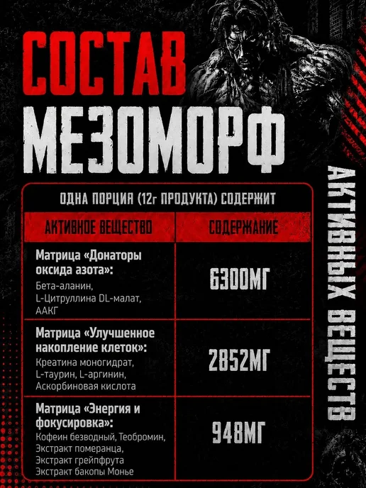 Hell labs Микс пробников по 6 шт Мез (ТП), Псх (ГА), 6 шт, фото 3