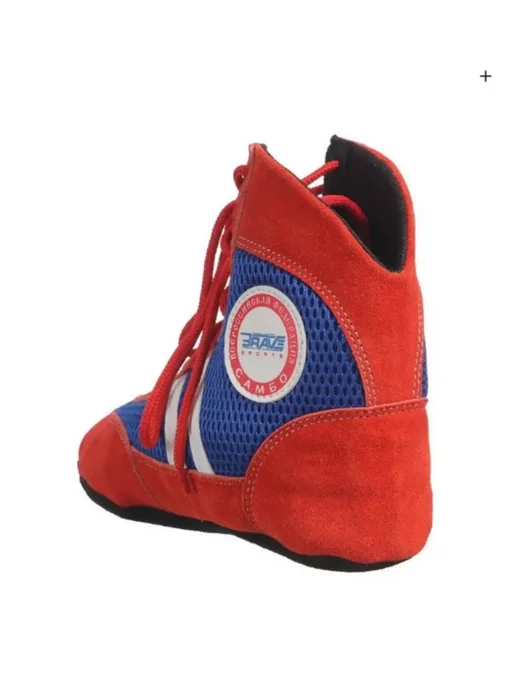 Brave Sports Борцовки (Самбовки) с мягкой подошвой Brave Синий, красный, фото 4