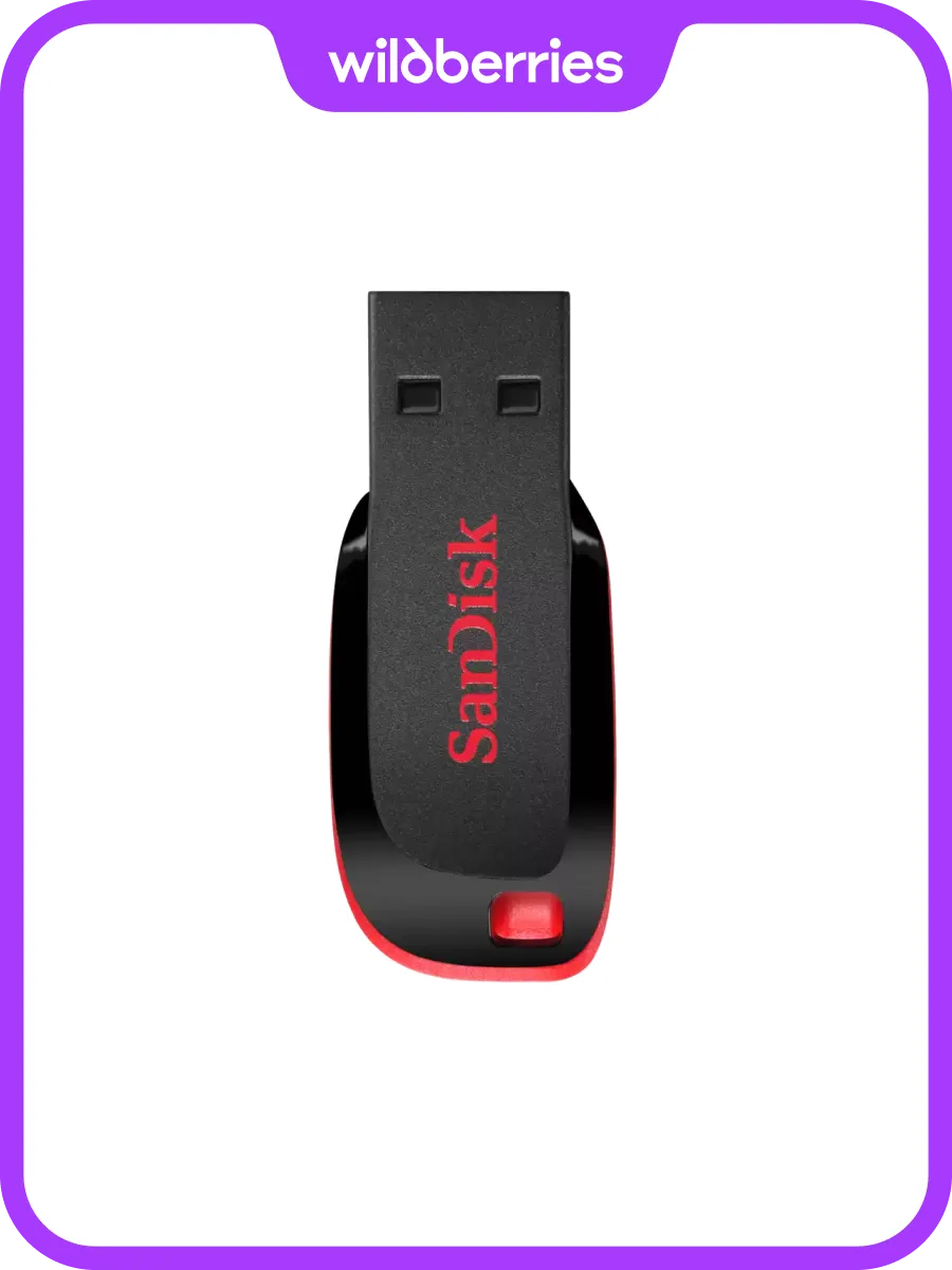 Флеш-накопитель 16 ГБ Cruzer Blade, USB 2.0 (SDCZ50-016G-B35)