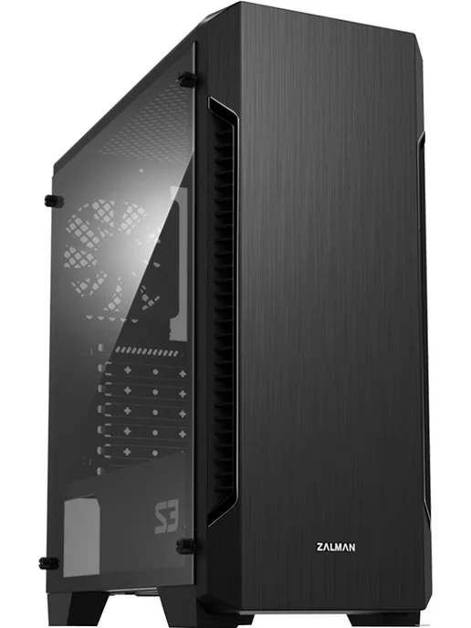 Zalman Корпус S3 черный, черный