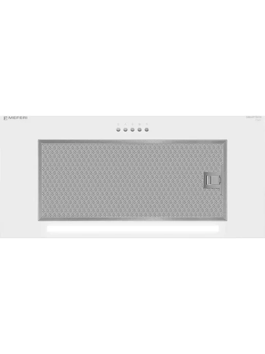 Meferi Вытяжка кухонная SMARTBOX60WH GLASS POWER 60 см встраиваемая, белый, фото 3