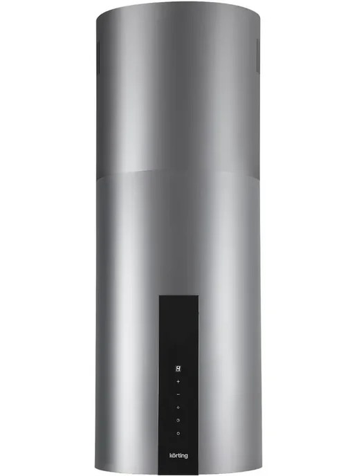 Korting Вытяжка островная кухонная KHA 35808 DX Cylinder 35см Черная, серый, фото 2