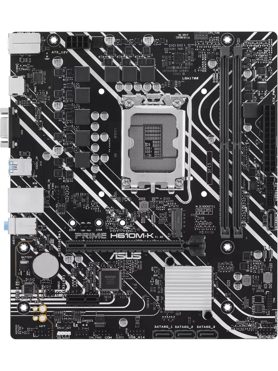 Материнская плата PRIME H610M-K (90MB1GA0-M0EAY0) Asus 725515951 купить в интернет‑магазине Wildberries