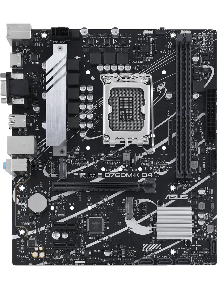 Материнская плата Prime B760M-K D4 90MB1DS0-M1EAY0 Asus 725516174 купить в интернет‑магазине Wildberries
