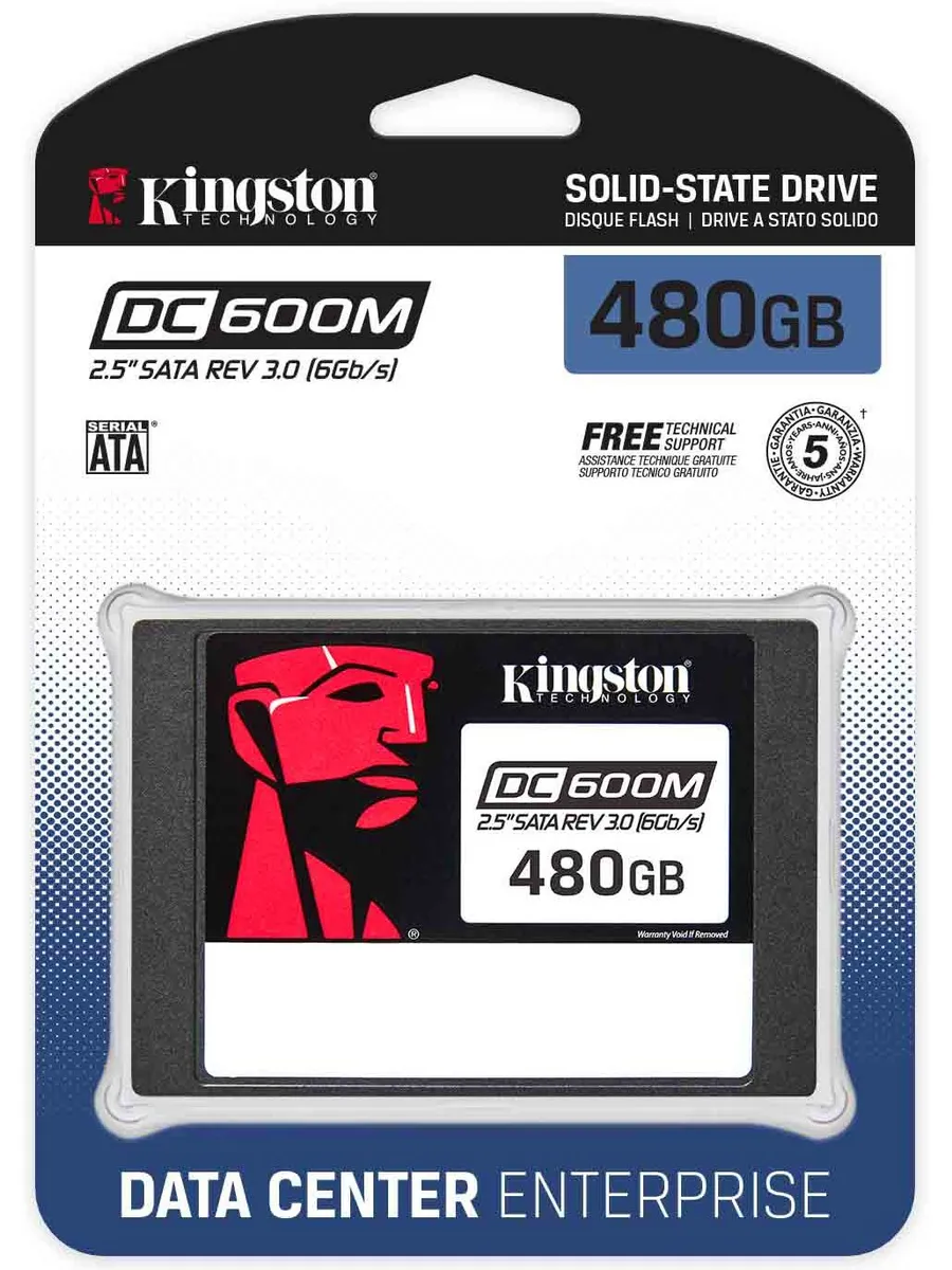 Kingston Накопитель SSD SEDC600M 480G