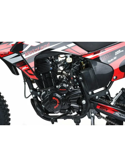 Мотоцикл Motoland XR300 ENDURO 300 куб.см. 25 л.с, красный, фото 5