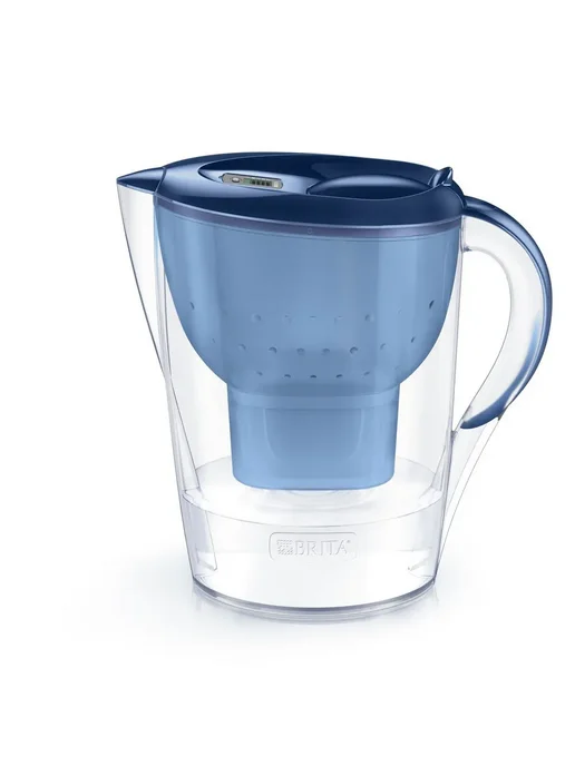 Фильтр-кувшин Brita Marella XL 3 5 л Синий + 1 картри Синий, 5 л, фото 8