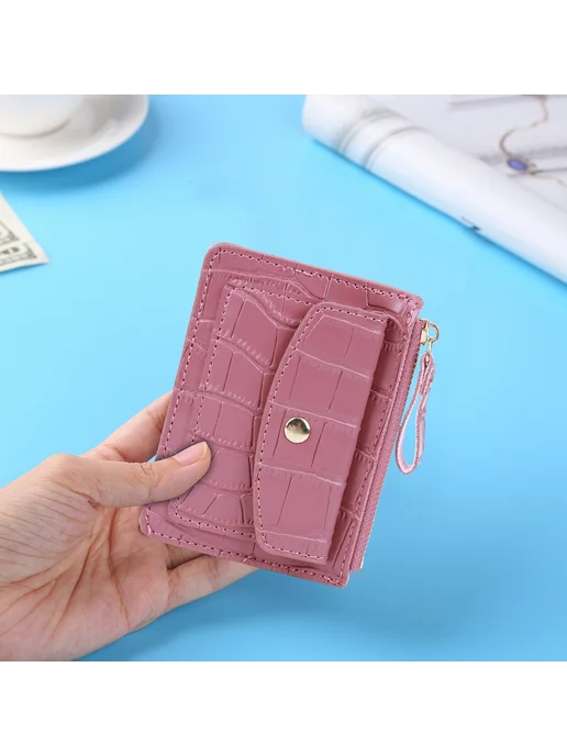 Женский кошелек- картуholder PU кожа мультитечка для дам (, вариант, фото 2