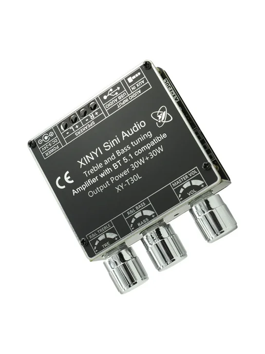 Аудиоусилитель XY-T30L Bluetooth 5 1 30W*2 канал, 30 л, 30 Вт, фото 2