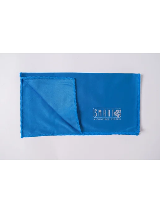 Smart Microfiber System Салфетка для очков и оптики Smart, 20х20 см, голубая, 20x20 см, фото 2