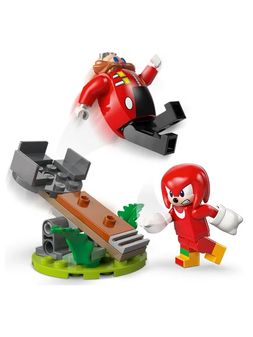 LEGO Sonic 77005 Наклз против меха-яйцедробилки Доктора Эггмена, красный, фото 4