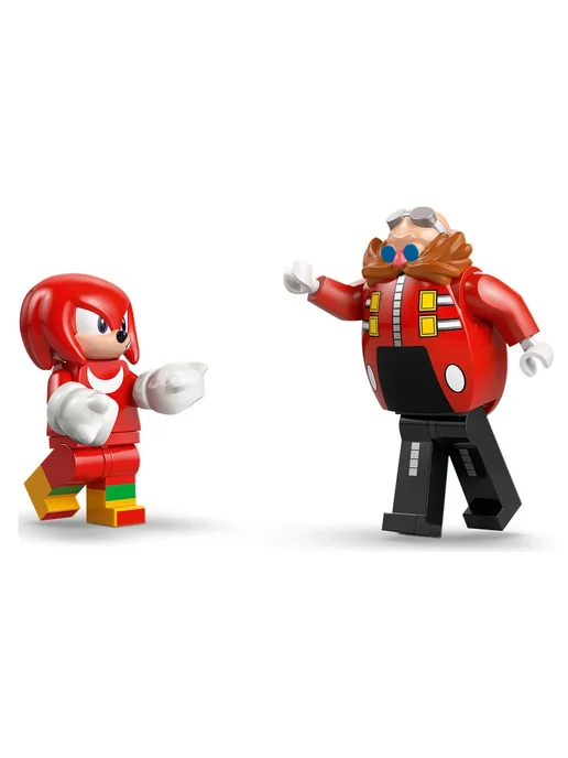 LEGO Sonic 77005 Наклз против меха-яйцедробилки Доктора Эггмена, красный, фото 7
