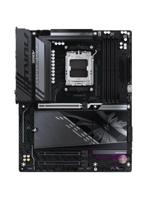 AORUS Материнская плата B850 ELITE WIFI7 AM5 AMD B850 ATX RT, ELITE WIFI7 ATX RT, фото 2