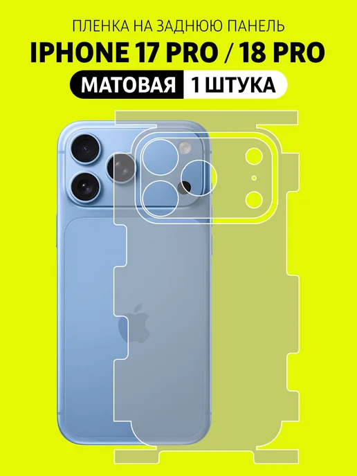 Elastic Film Пленка на корпус и заднюю панель iPhone 17 Pro, 18 Pro, вариант