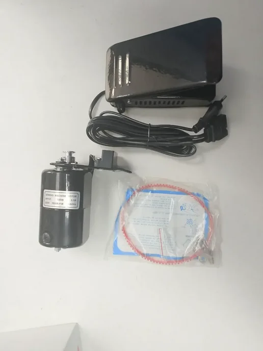 Электропривод с педалью для швейной машины 100W, 220V, 100 Вт, фото 2