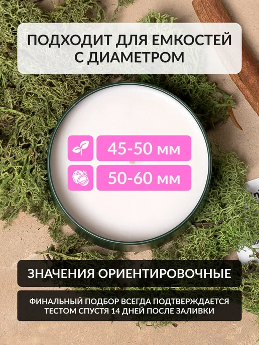 pandalabs Фитили для свечей 37 нитей хлопковые, вощеные - 100 шт, 100 шт, фото 3