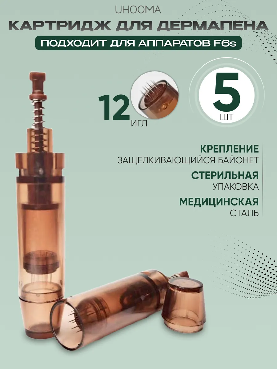 Картридж для дермапен F6s, 12игл 5шт