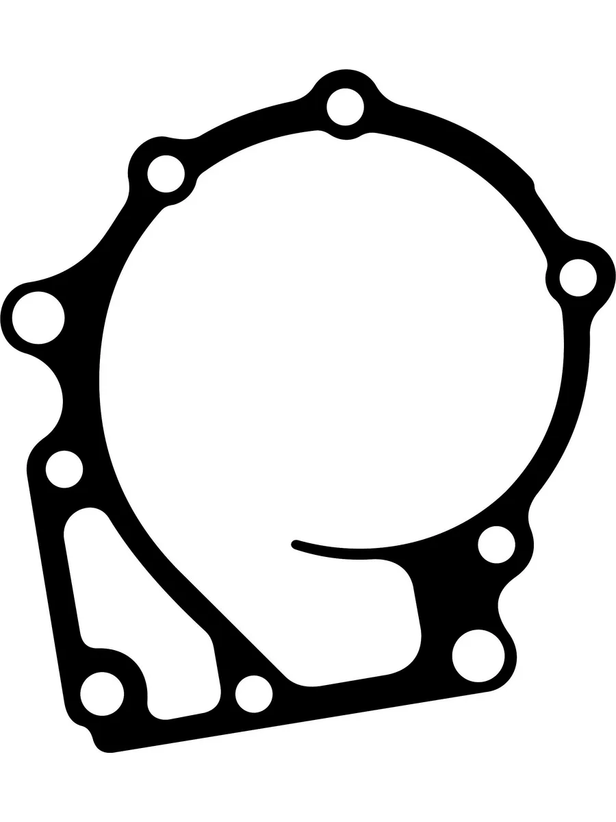 Прокладка помпы Isuzu Forward (8943954770)