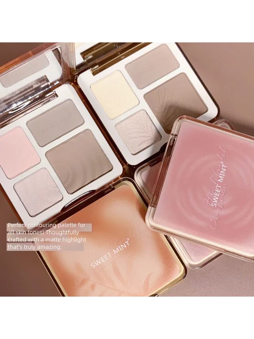 Сладкая мята для хайлайтера Palette растушевка для palette, вариант, фото 3