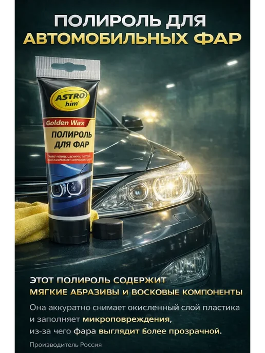 katara 2 Полироль для фар автомобиля эффективное восстановление, вариант, фото 2