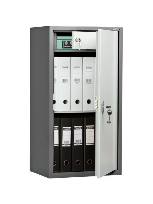 AIKO Шкаф для бумаг SL-87T 460х340х870 мм, серый, 340x870 мм, фото 3
