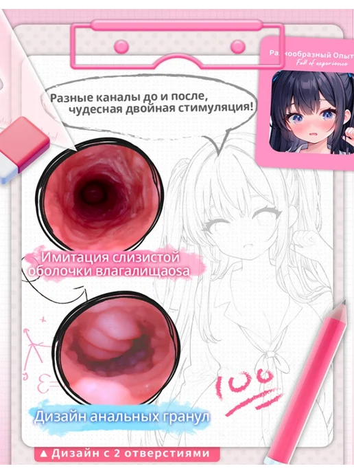 Dr.YUU Реалистичный мягкий мастурбатор из TPE для мужчин, вариант, фото 8