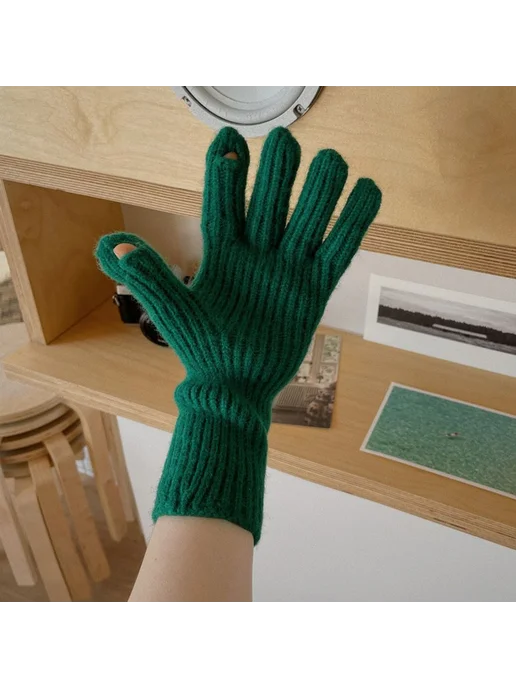 Перчатки Голый розовый Универсальный размер, вариант, фото 2