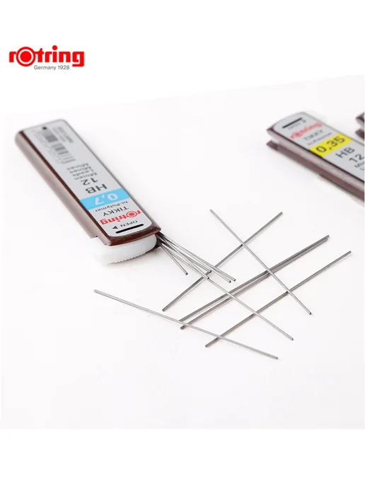 Rotring tikky Грифель для карандаша,0,5 мм 2B,2 шт, 2 шт, фото 3