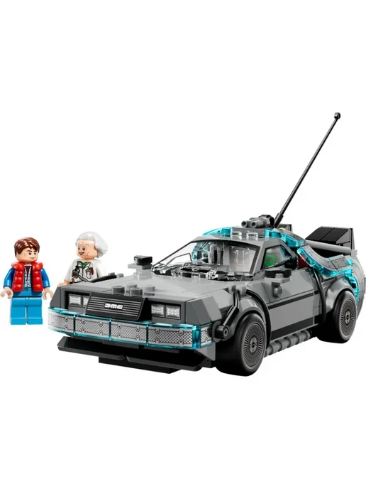 LEGO Конструктор Speed Champions 77256 Машина времени, черный, фото 2