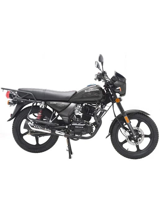 Мотоцикл Regulmoto SK200 с ПТС, черный, фото 4