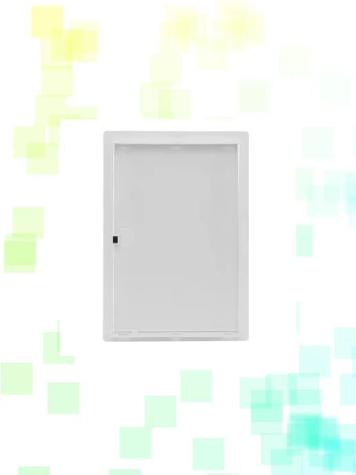 Viento Люк пластиковый 40х50 PUSH нажимной, 40x50, фото 3